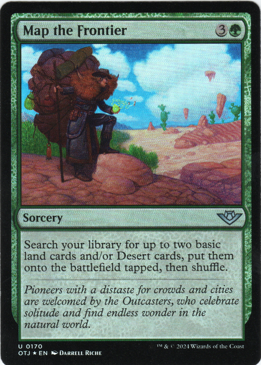 Map the Frontier (Foil)