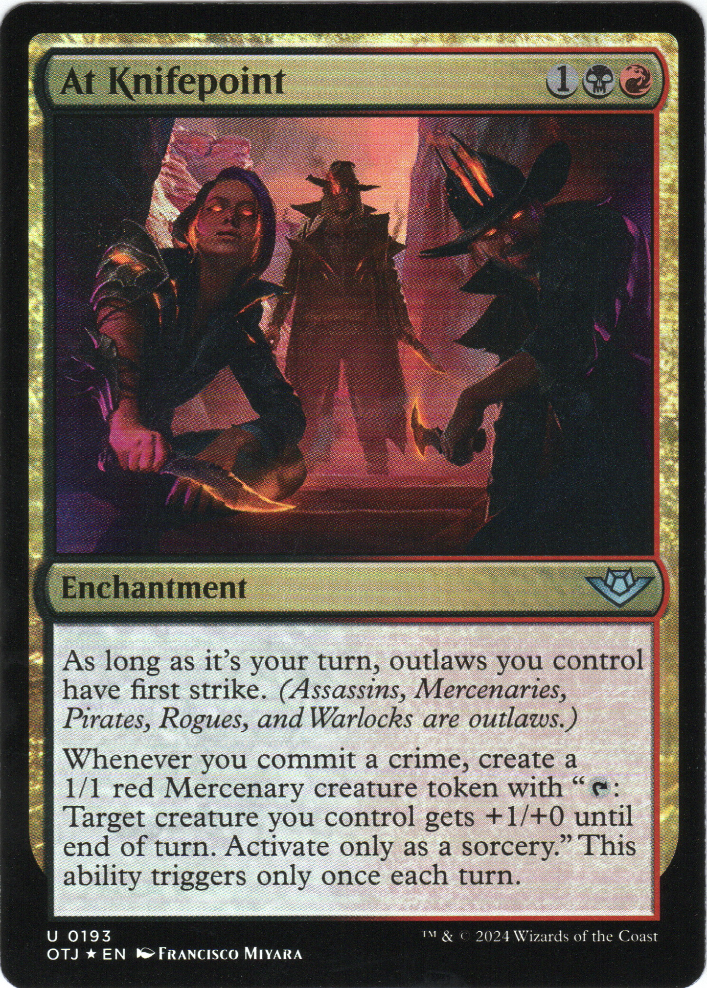 MTG Singles - At Knifepoint (Foil)