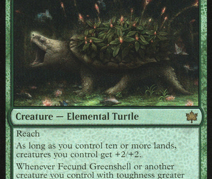 Fecund Greenshell - Foil