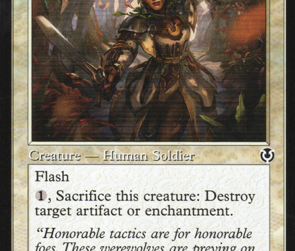 Cathar Commando Retro Frame White Border