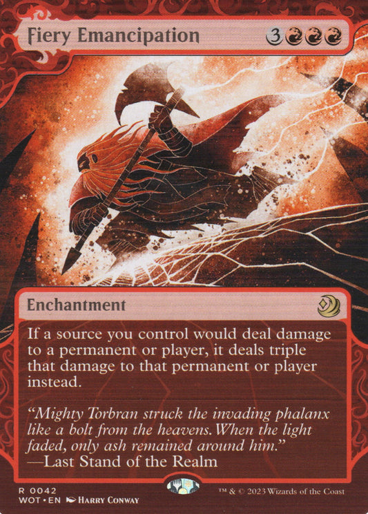 Fiery Emancipation (Borderless)