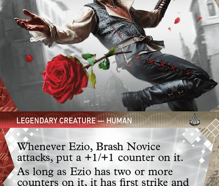 Ezio, Brash Novice [Foil, Borderless]