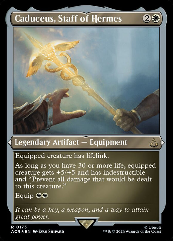 Caduceus, Staff of Hermes [Foil, Etched Foil]