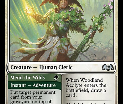 Woodland Acolyte // Mend the Wilds