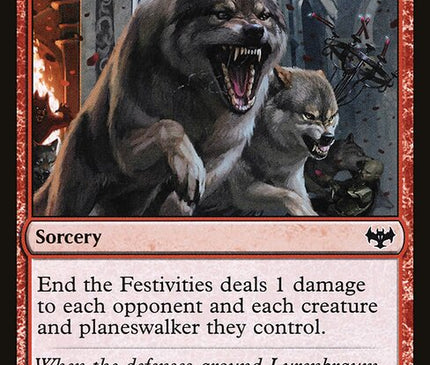 End the Festivities