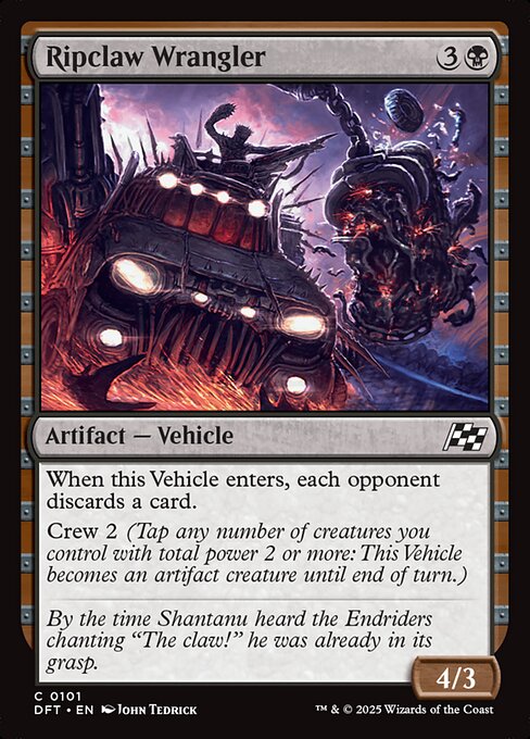 Ripclaw Wrangler [Foil, Borderless, Extended Art]