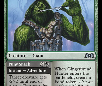 Gingerbread Hunter // Puny Snack